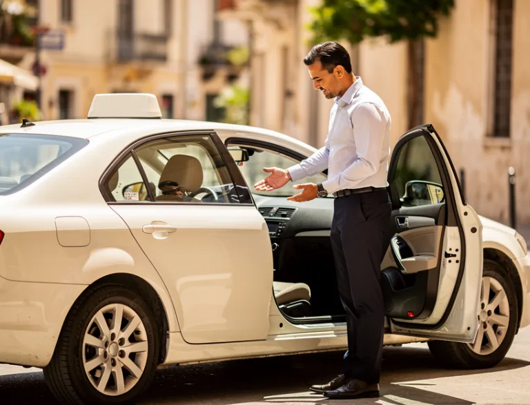 Taxi servicio en Puente de Vallecas